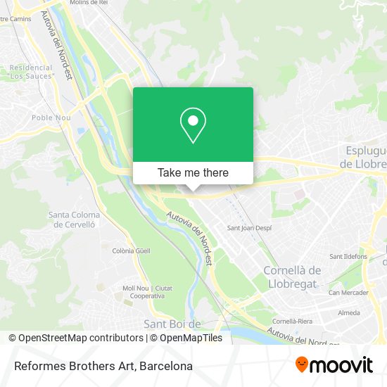 Reformes Brothers Art map