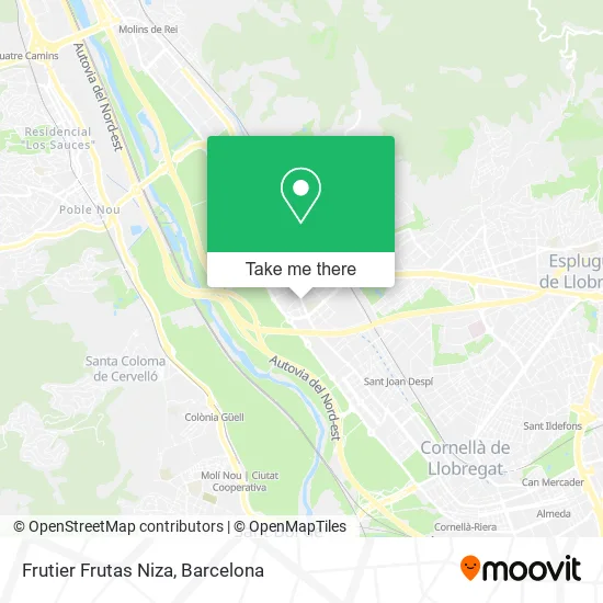 Frutier Frutas Niza map