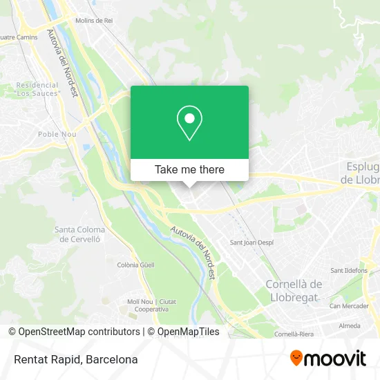 Rentat Rapid map