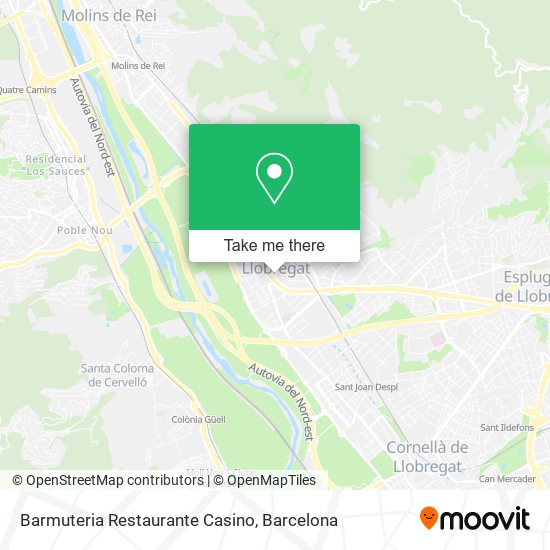 Barmuteria Restaurante Casino map
