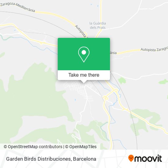 Garden Birds Distribuciones map