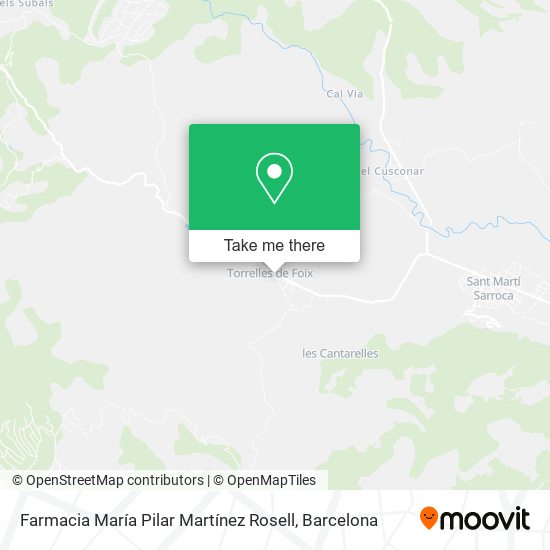 Farmacia María Pilar Martínez Rosell map