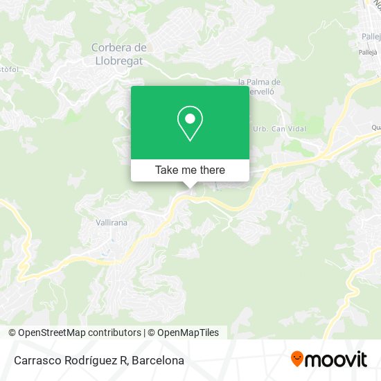 Carrasco Rodríguez R map