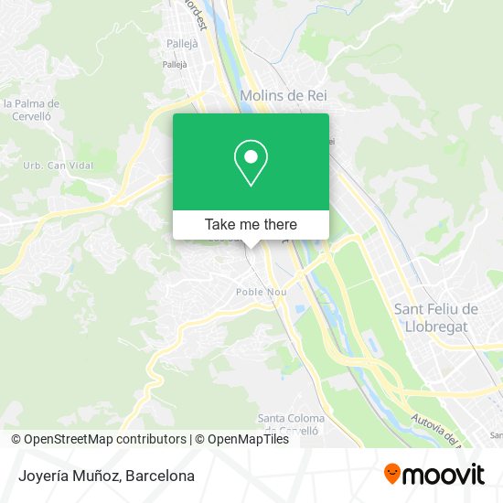 Joyería Muñoz map