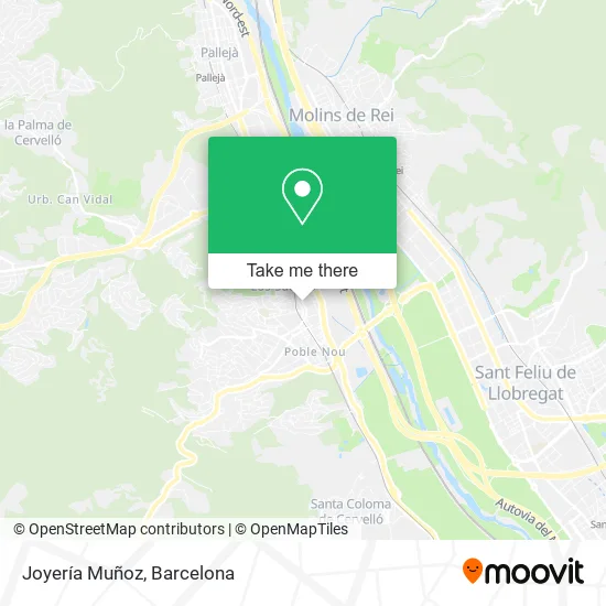 Joyería Muñoz map