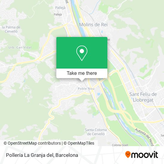 Pollería La Granja del map