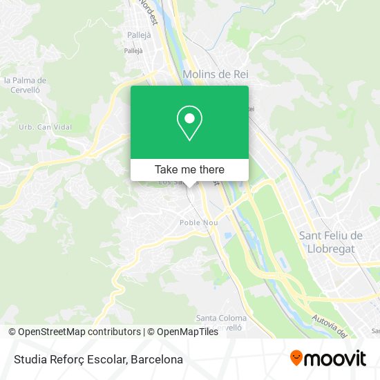 Studia Reforç Escolar map