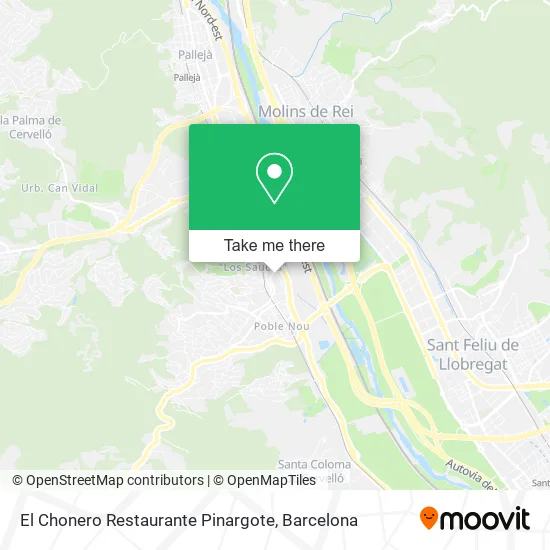 El Chonero Restaurante Pinargote map