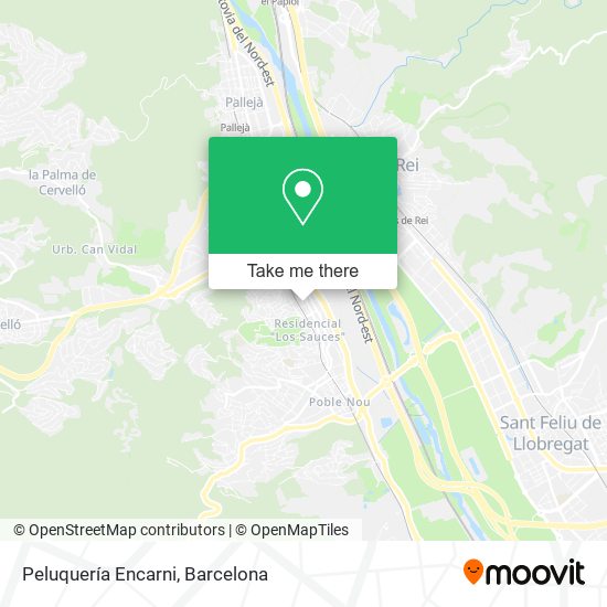 Peluquería Encarni map