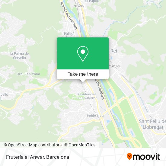 Frutería al Anwar map