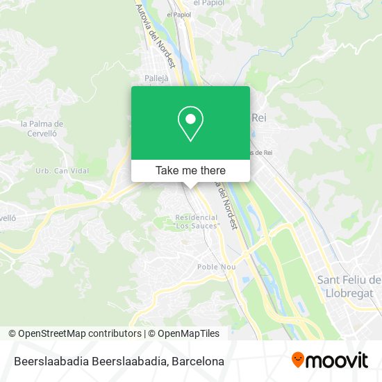Beerslaabadia Beerslaabadia map