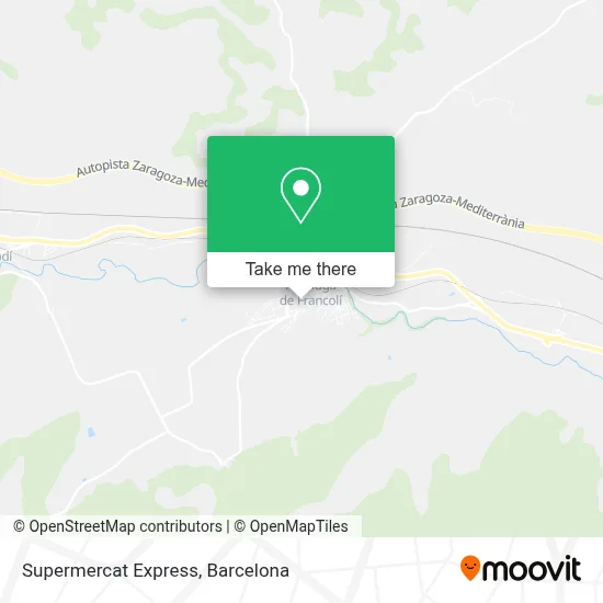 Supermercat Express map