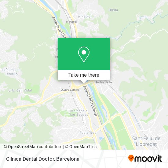 Clínica Dental Doctor map