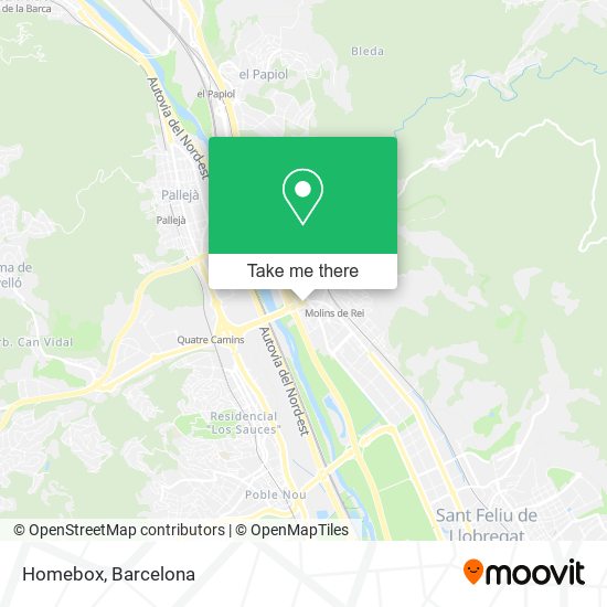 mapa Homebox