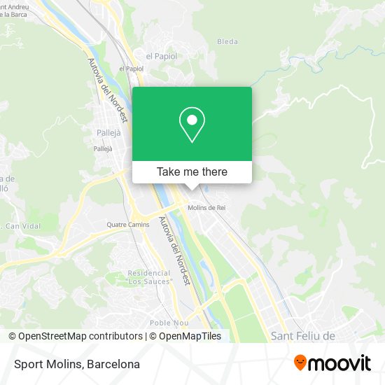 mapa Sport Molins