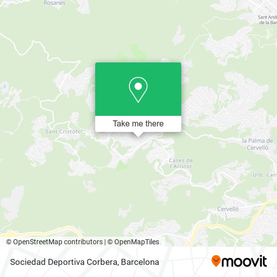 Sociedad Deportiva Corbera map