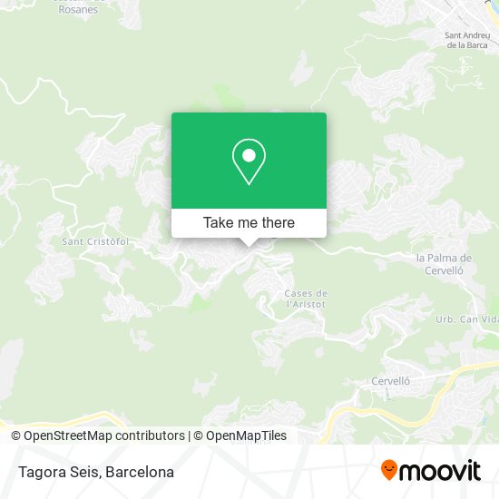 Tagora Seis map