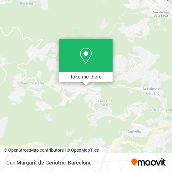 Can Margarit de Geriatría map