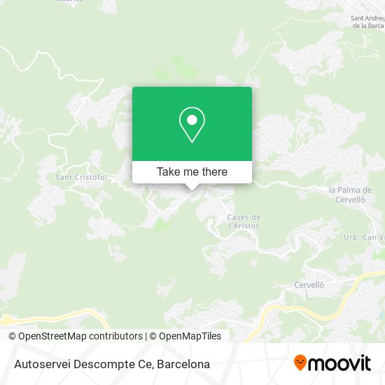 Autoservei Descompte Ce map