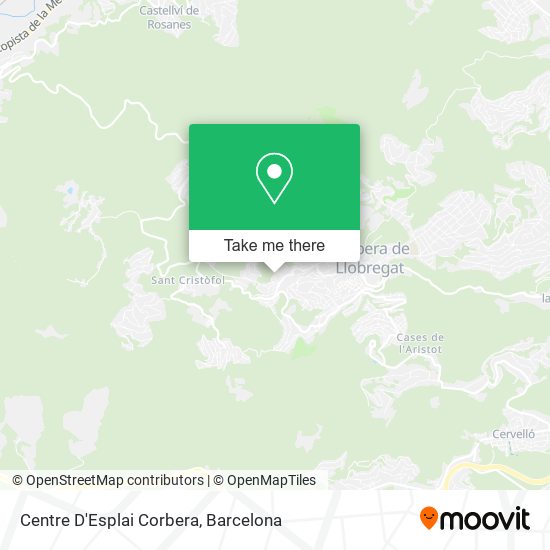 Centre D'Esplai Corbera map