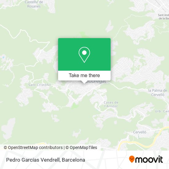 Pedro Garcías Vendrell map