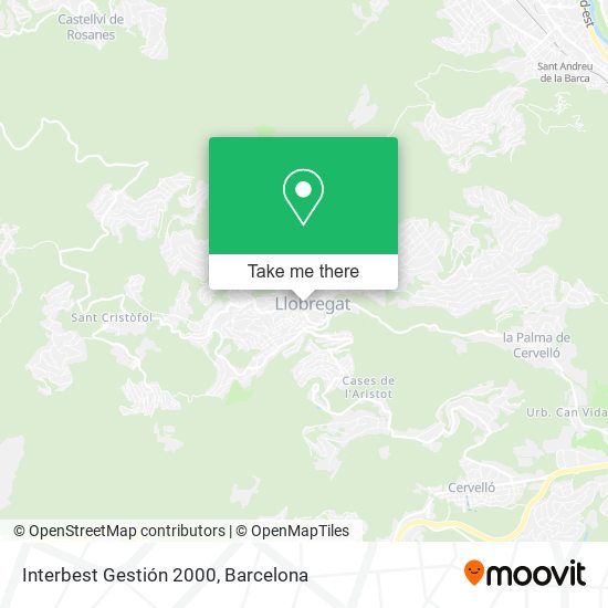 Interbest Gestión 2000 map