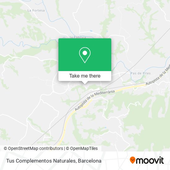Tus Complementos Naturales map