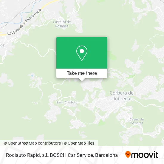 Rociauto Rapid, s.L BOSCH Car Service map