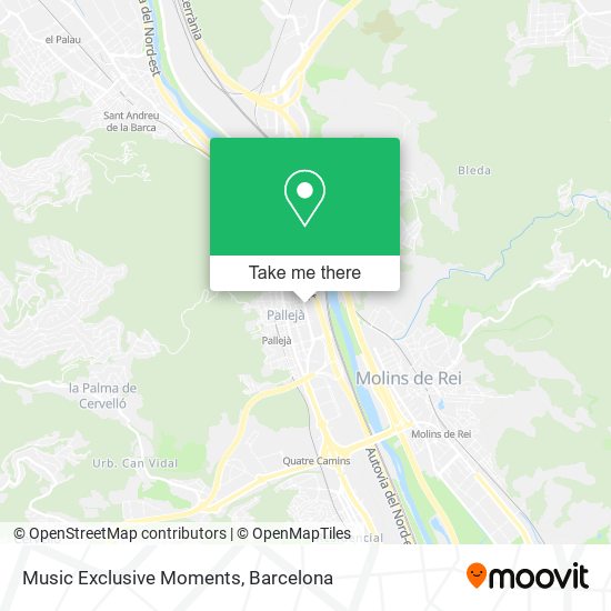 Music Exclusive Moments map