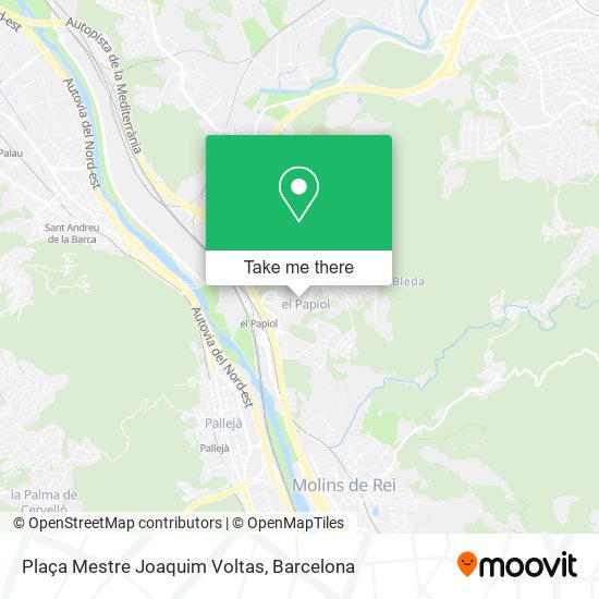 Plaça Mestre Joaquim Voltas map