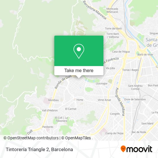 Tintorería Triangle 2 map