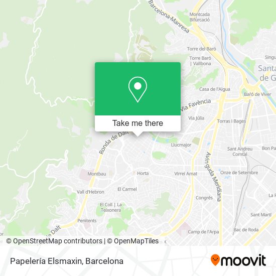 Papelería Elsmaxin map