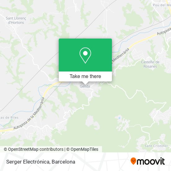 Serger Electrónica map