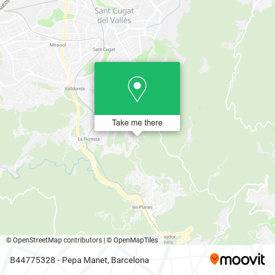 B44775328 - Pepa Manet map