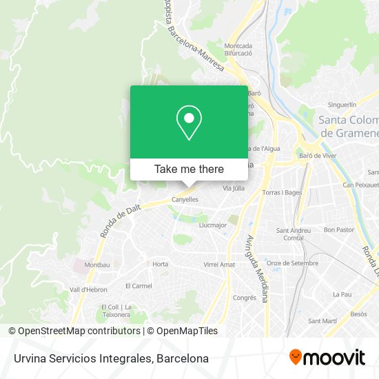 Urvina Servicios Integrales map
