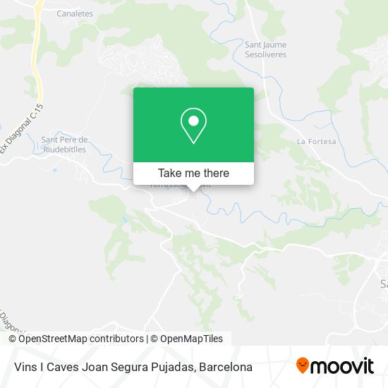 Vins I Caves Joan Segura Pujadas map