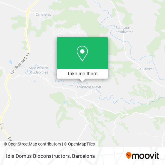 Idis Domus Bioconstructors map