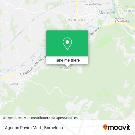 Agustin Rovira Martí map
