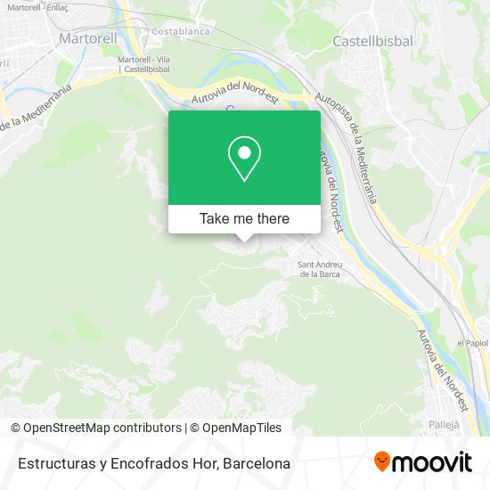 Estructuras y Encofrados Hor map