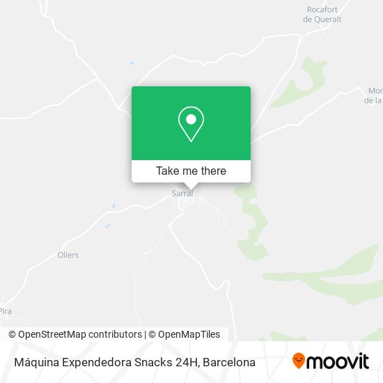 Máquina Expendedora Snacks 24H map
