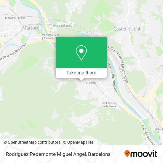 Rodriguez Pedemonte Miguel Angel map