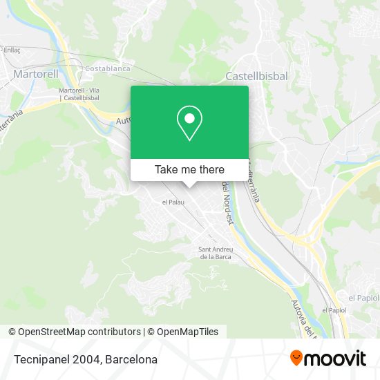 Tecnipanel 2004 map