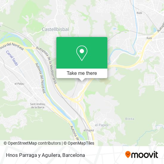Hnos Parraga y Aguilera map