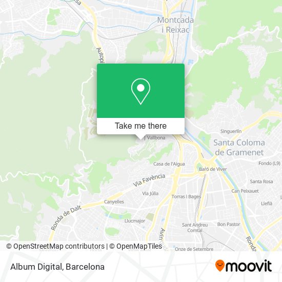 Album Digital map