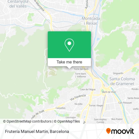 Frutería Manuel Martin map