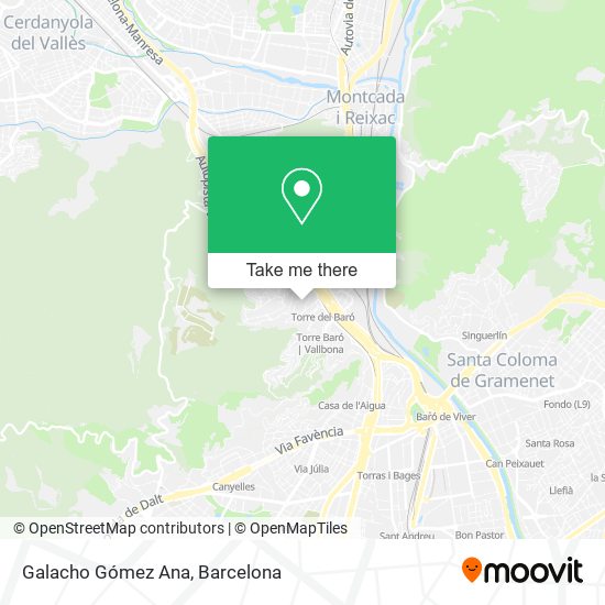 Galacho Gómez Ana map