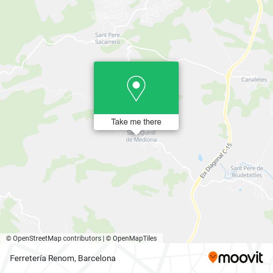 Ferretería Renom map