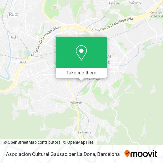 Asociación Cultural Gausac per La Dona map