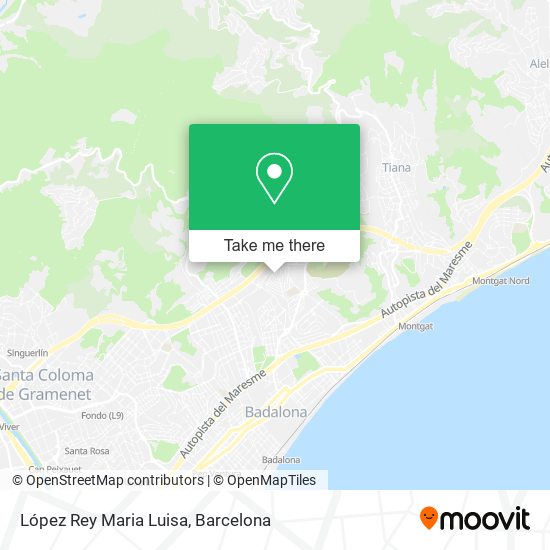López Rey Maria Luisa map
