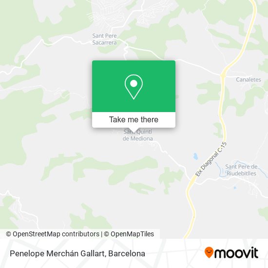 Penelope Merchán Gallart map